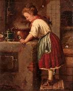 Gustave Moreau La jeune cuisiniere France oil painting artist